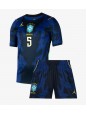 Brasilien Casemiro #5 Auswärts Trikotsatz für Kinder WM 2026 Kurzarm (+ Kurze Hosen)